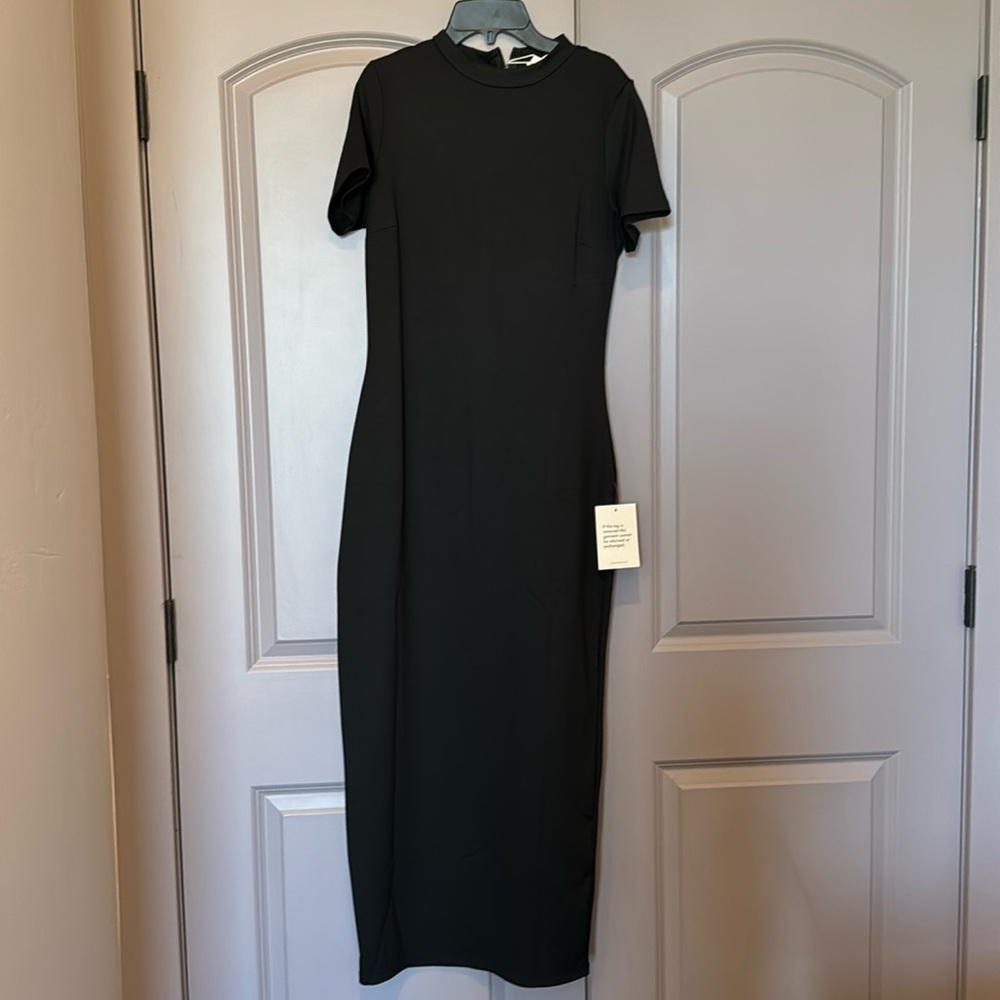 NWOT Bohme Black Maxi Dress